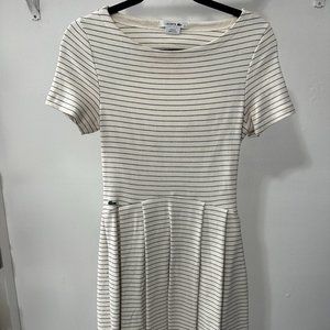 Lacoste Blue Striped Dress